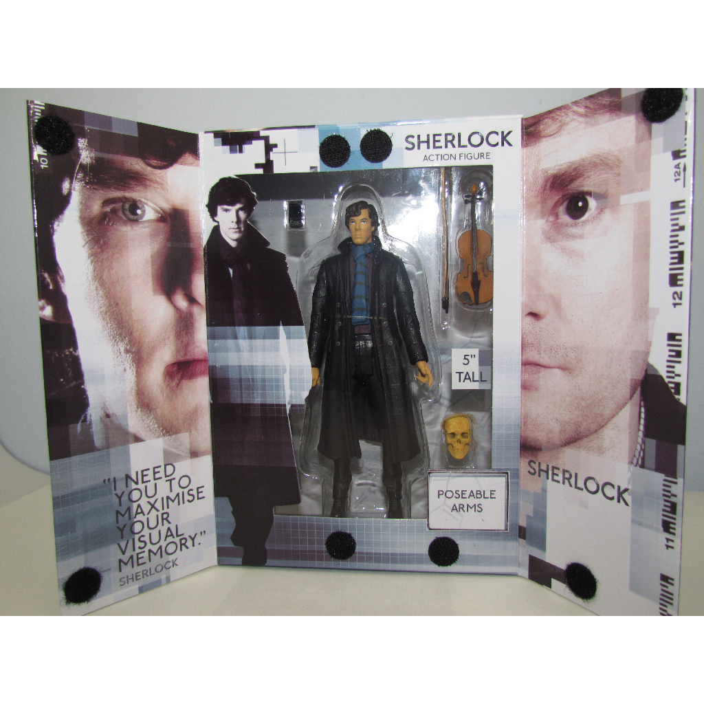 Underground Toys Sherlock, Benedict Cumberbatch 5 Inch Action Figure