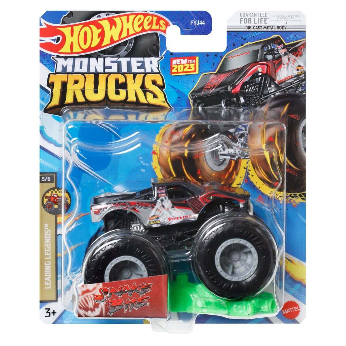 Hot Wheels 2023 1:64 Scale Die-Cast Monster Trucks (Mix 7)