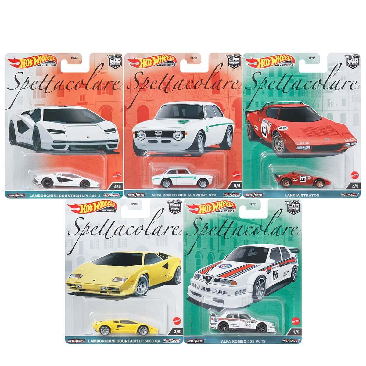 Hot Wheels 2023 Car Culture Spettacolare 1:64 Scale Diecast Vehicles