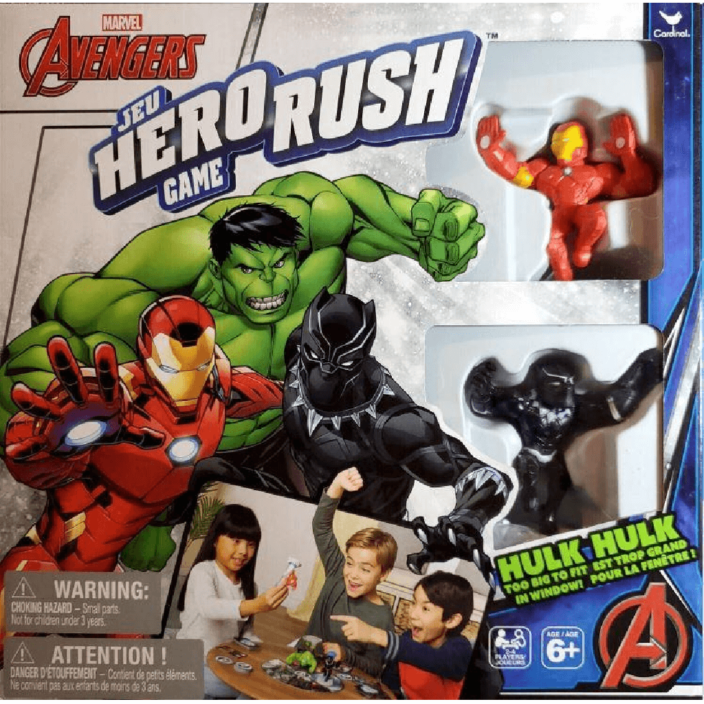 Bargain Bin - Marvel Avengers Hero Rush Board Game (Package Damage)