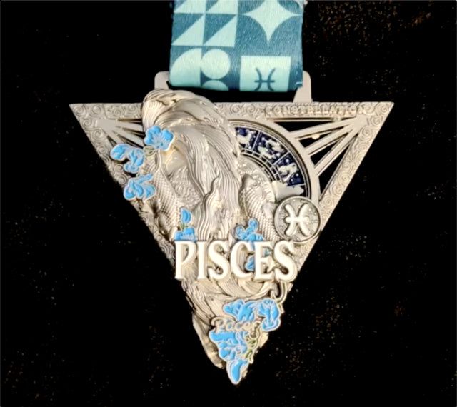 Zodiac Virtual Races and Medals - Pisces