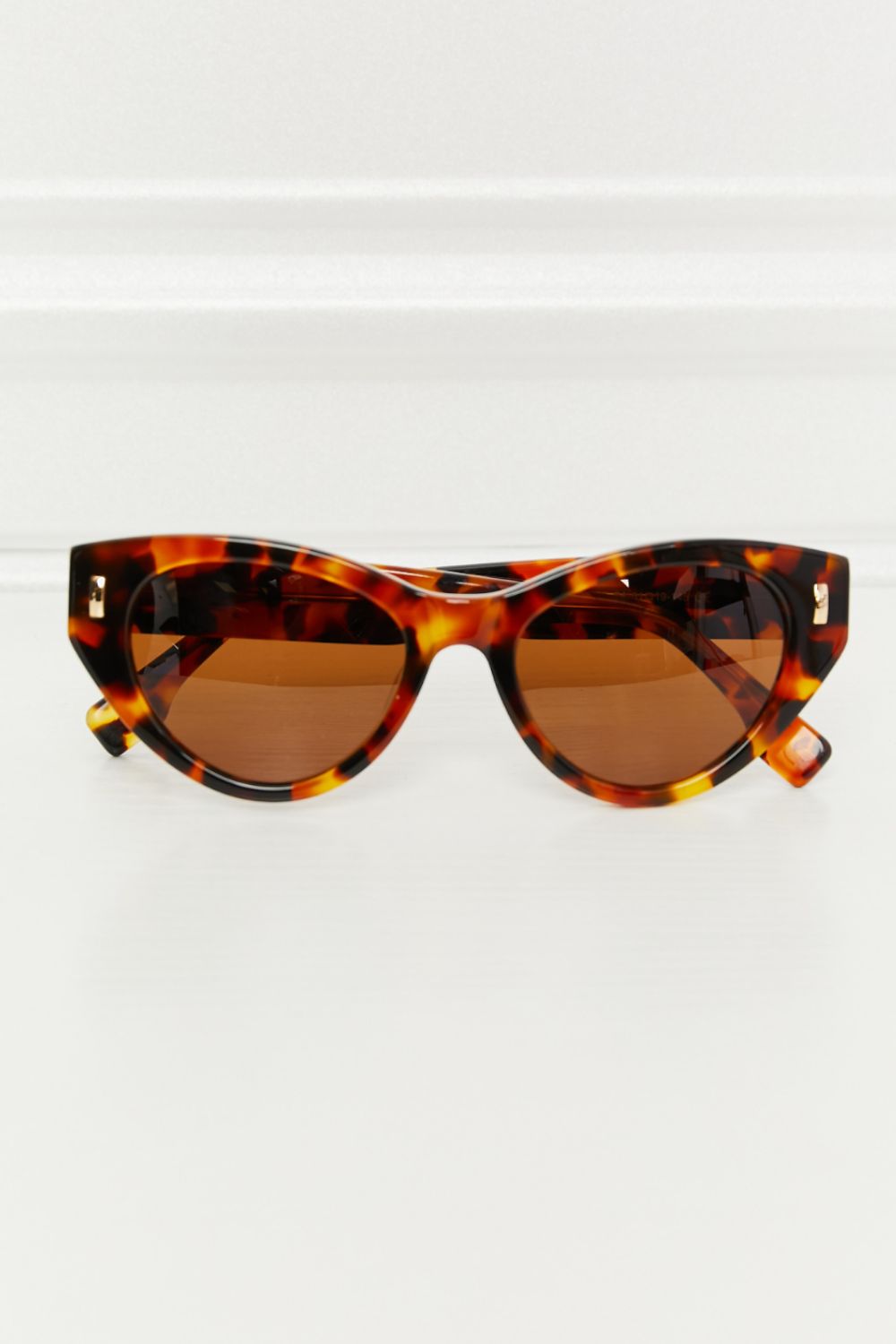 Traci K Collection Tortoiseshell Acetate Frame Sunglasses