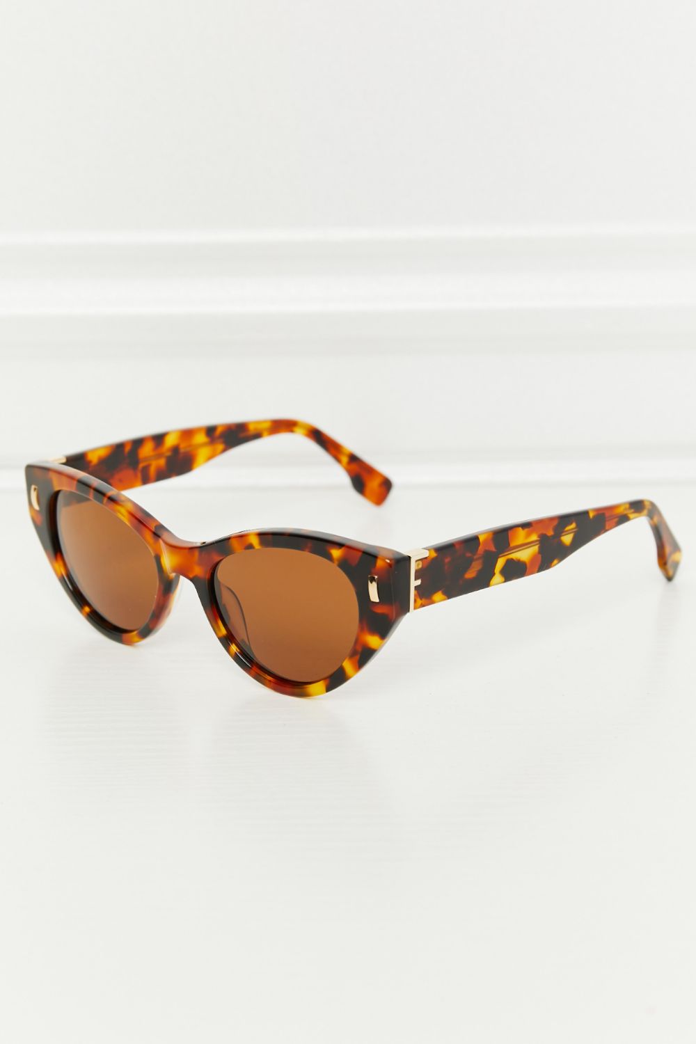 Traci K Collection Tortoiseshell Acetate Frame Sunglasses