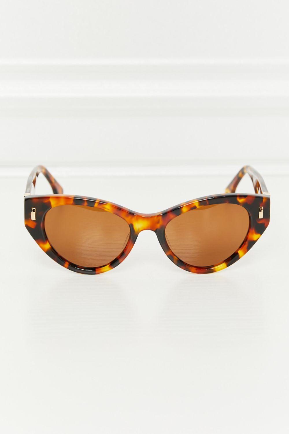 Traci K Collection Tortoiseshell Acetate Frame Sunglasses