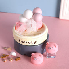 Kawaii Steamer Small Objects Balloon Decoration