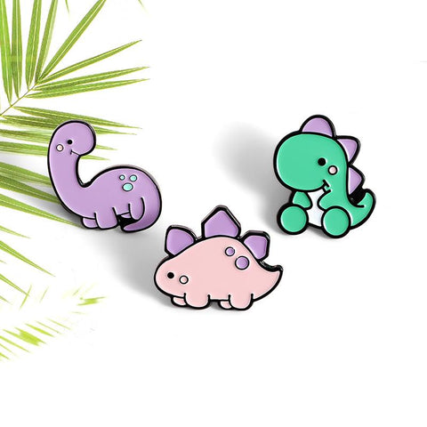 Dinosaur Baby Pins