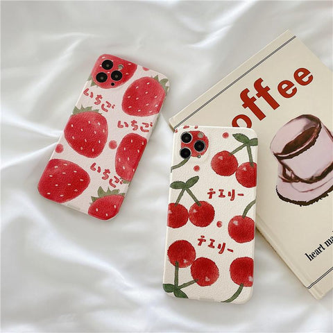 Strawberry Cherry Phone Case
