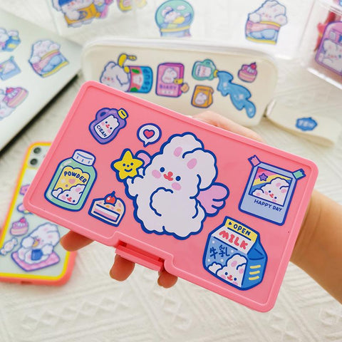 Fluffy Rabbit Stickers