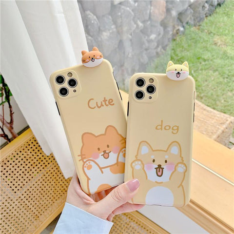 Dog And Cat Phone Case