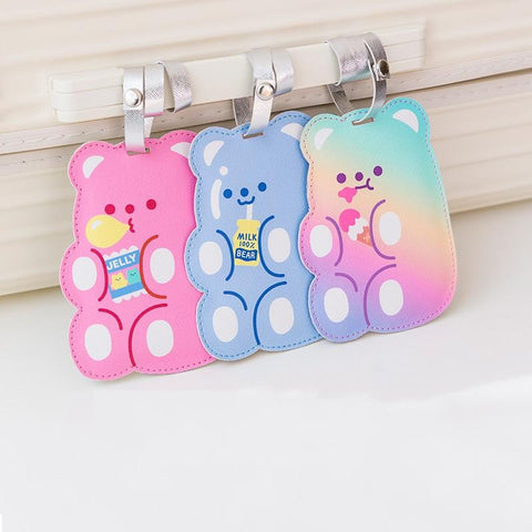 Milkjoy Cartoon Gummy Bear Luggage Tag