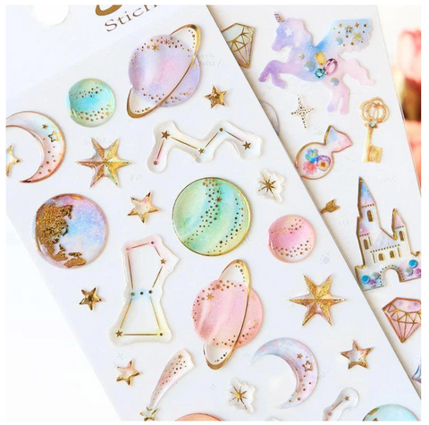 Sweet Dream Crystal Stickers