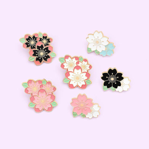 Cherry Blossom Pins