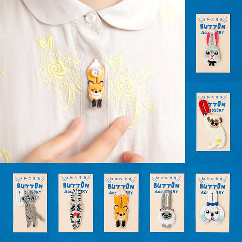 Bentoy Animal Button Decoration