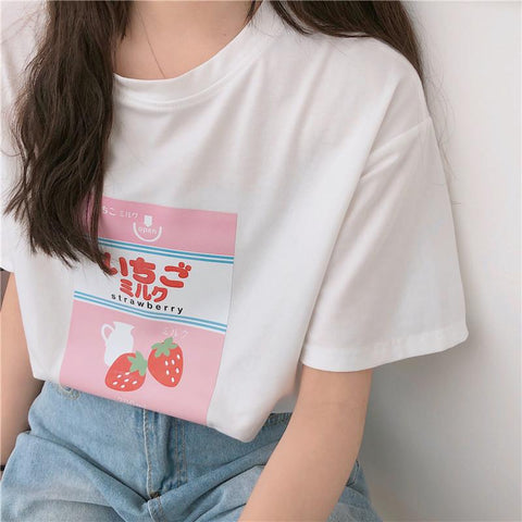 Strawberry Milk Tee