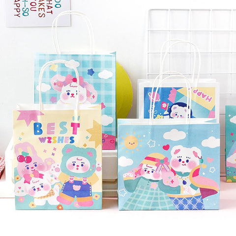 Bunny Bear Paper Gift Bags