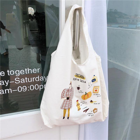 Casual Life Canvas Tote Bag