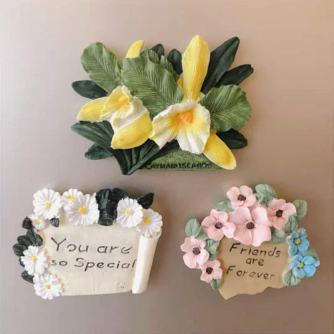 Flower Story Fridge Magnet