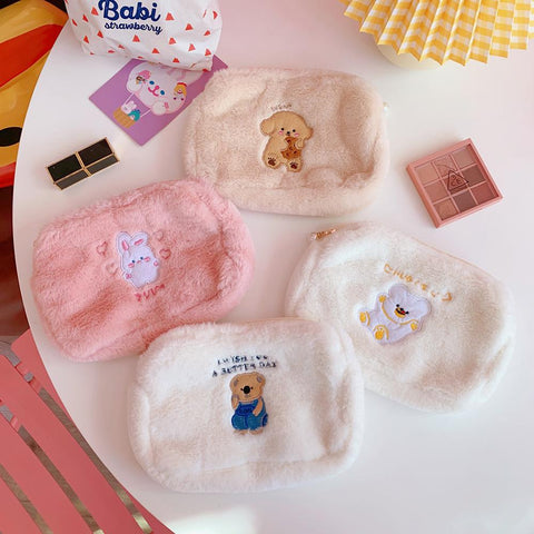 Bear Plush Storage Bag