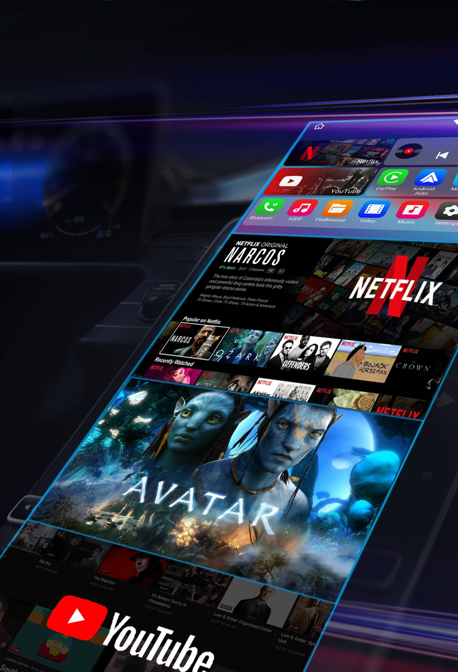 DOPWii Wireless Carplay Adapter Unterstützt Netflix ,Plug