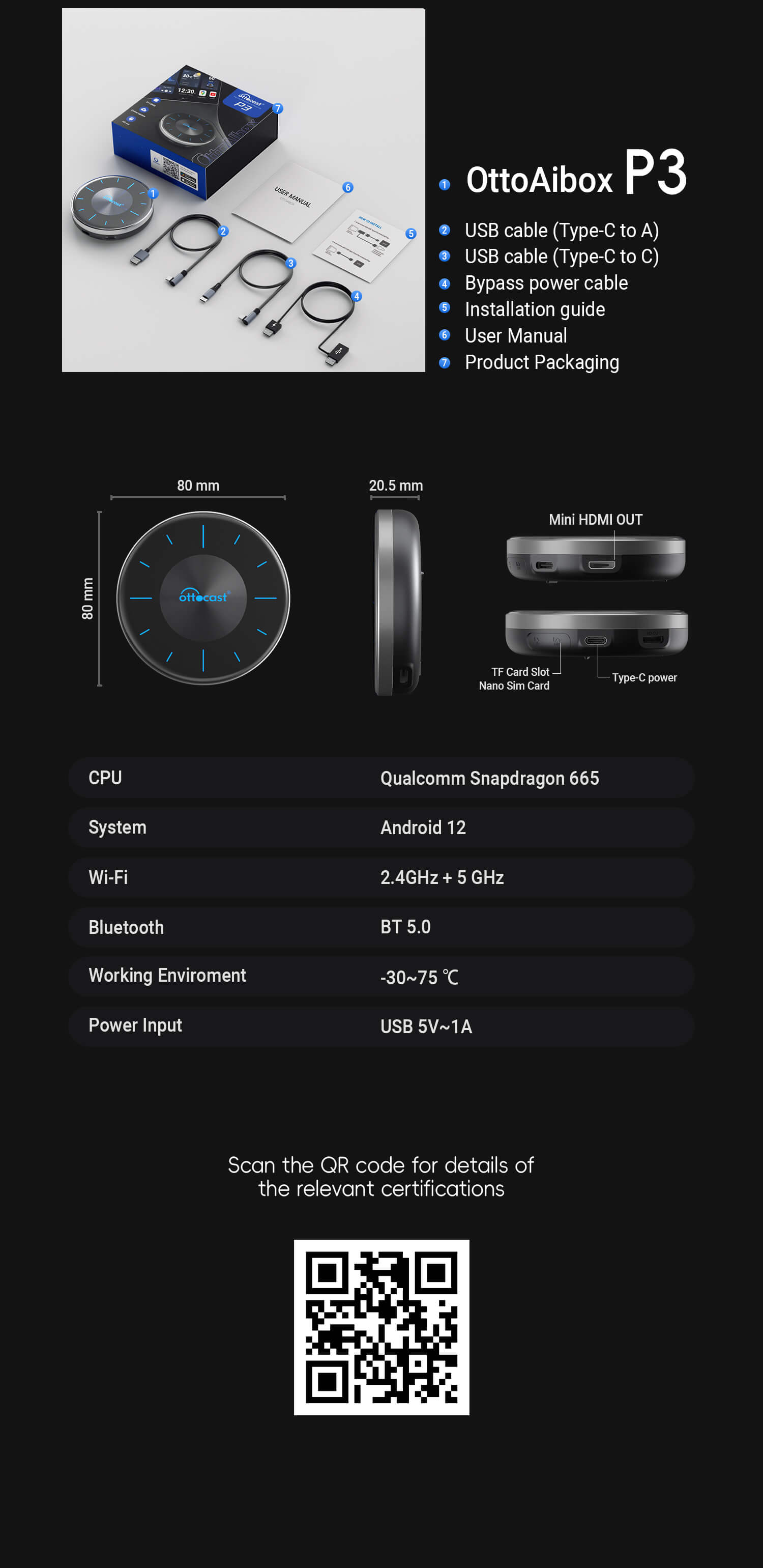 ottocast new picasou 3 carplay ai box