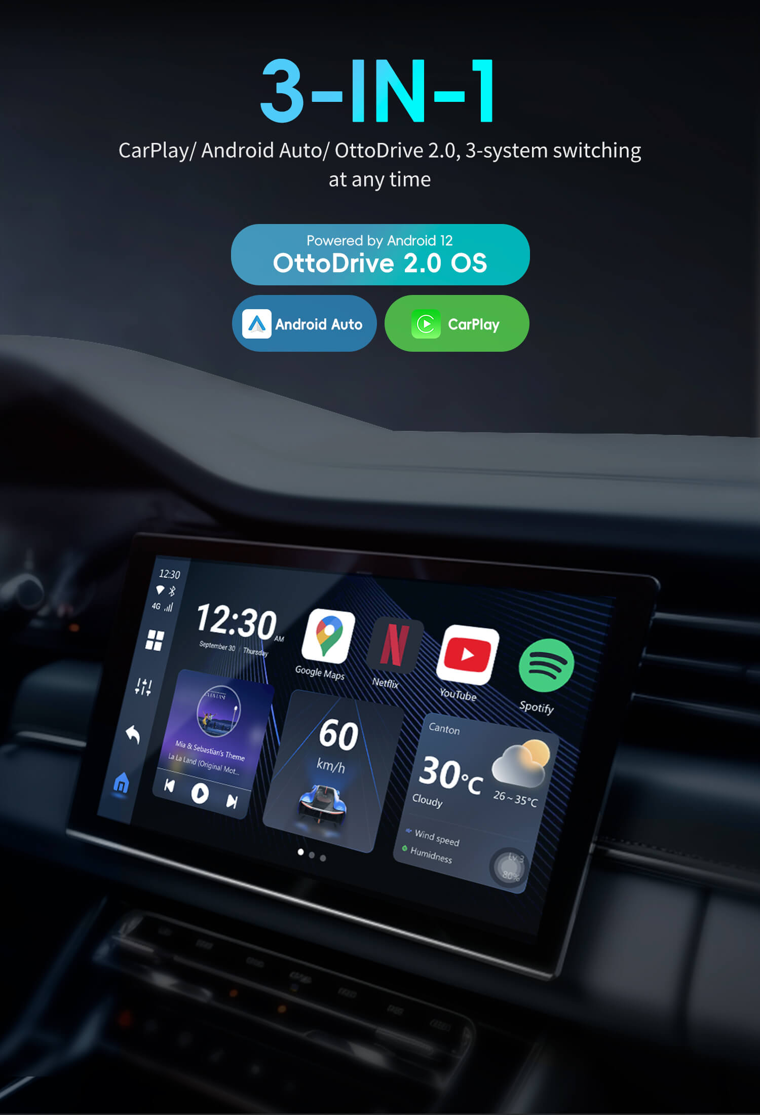 ottocast new picasou 3 carplay ai box