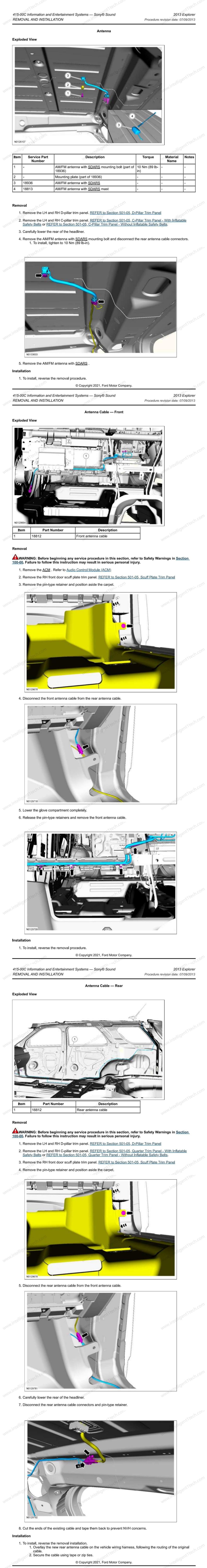 2013 Ford Explorer Sync2 to Sync3 Upgrade – intelligent1tech
