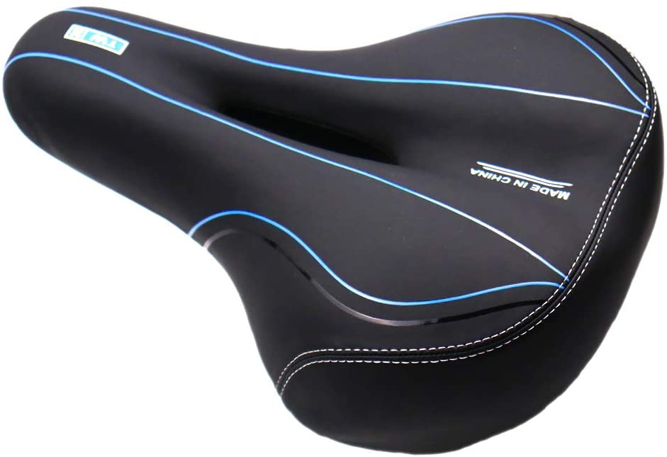 Comfortable Bike Seat-Wide Bike Saddle Seat