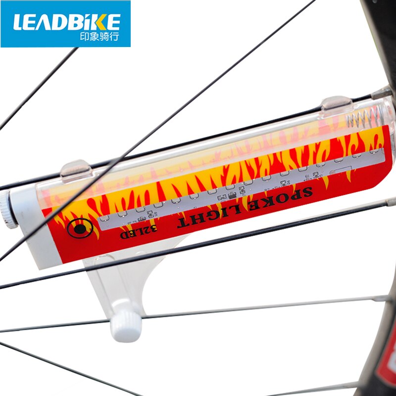 Bicycle Wheel Light Spoke Signal Lamp Warning