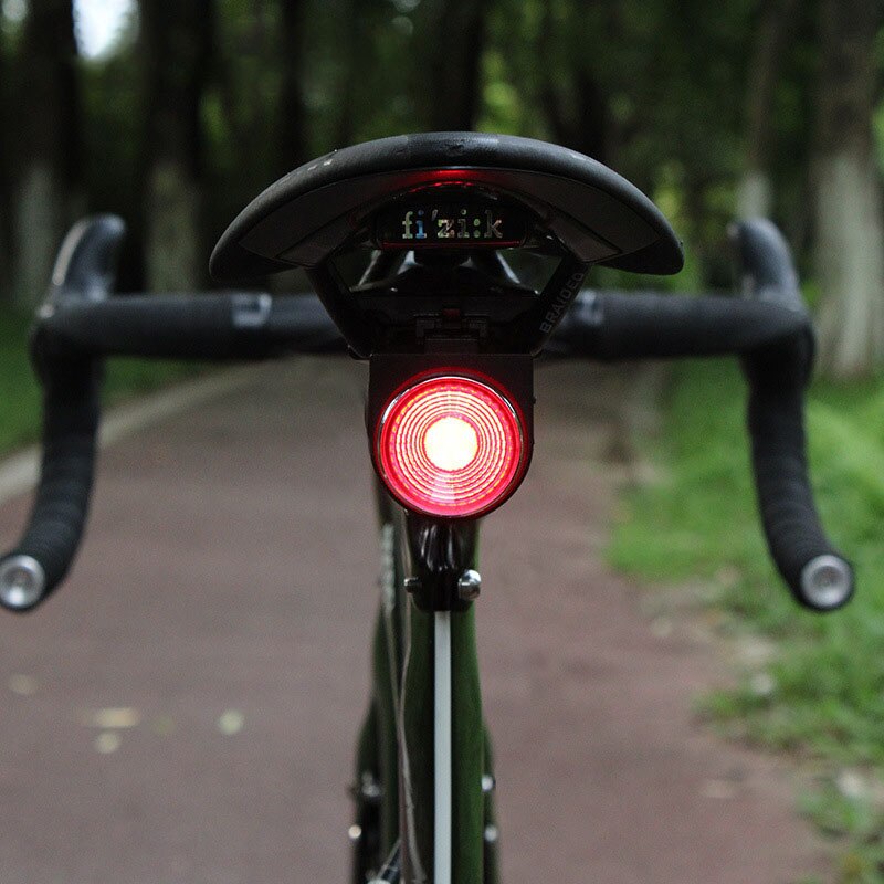 Bicycle Taillight LED MTB Bike Rear Light Bell Wireles Remote Control