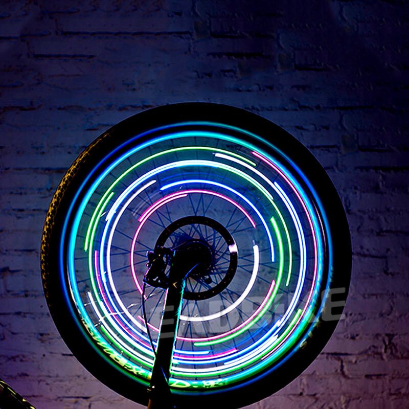 Bicycle LED Wheel Light Waterproof Bicycle Spoke