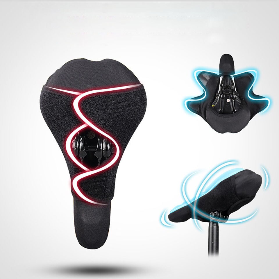 Bicycle Riding Saddle Ultralight PU Leather Saddle Cover