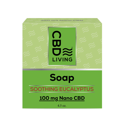 CBD Soap Eucalyptus 100 mg   - CBD Living