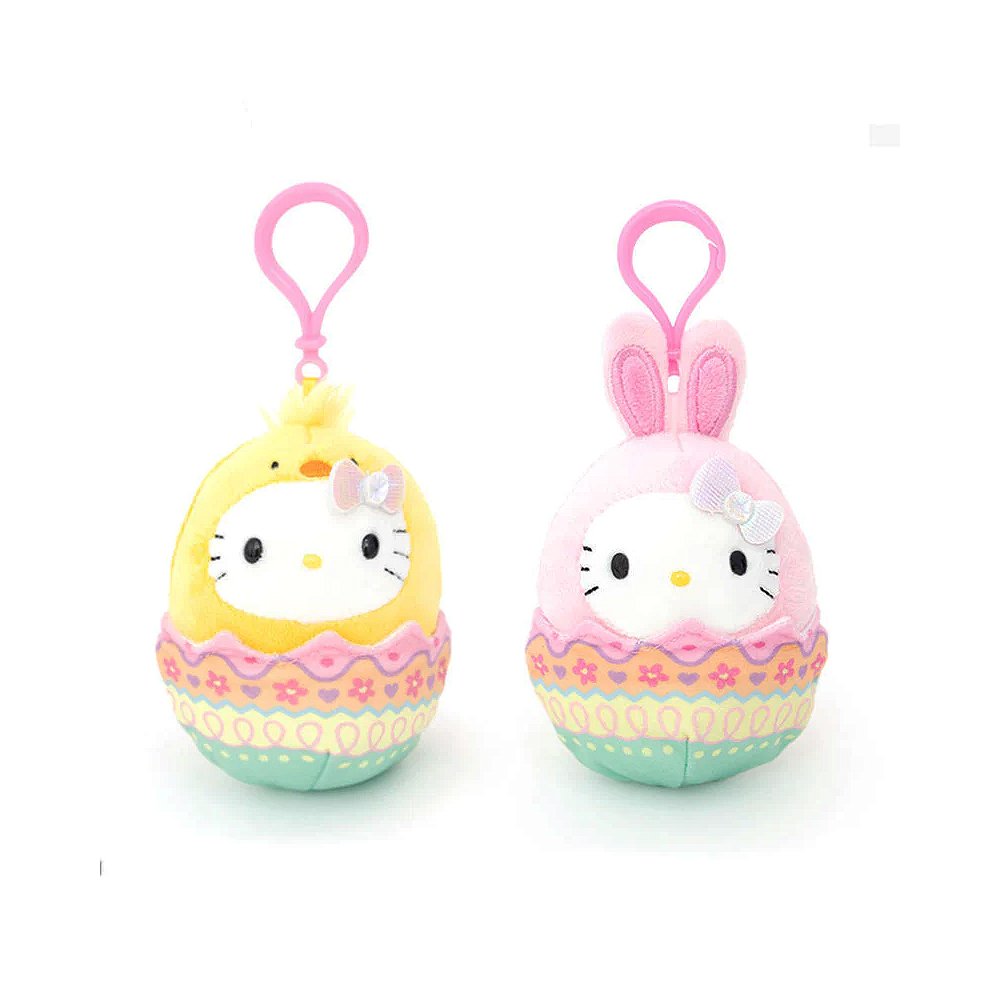 Hello Kitty Easter Mascot Clip-On Plush