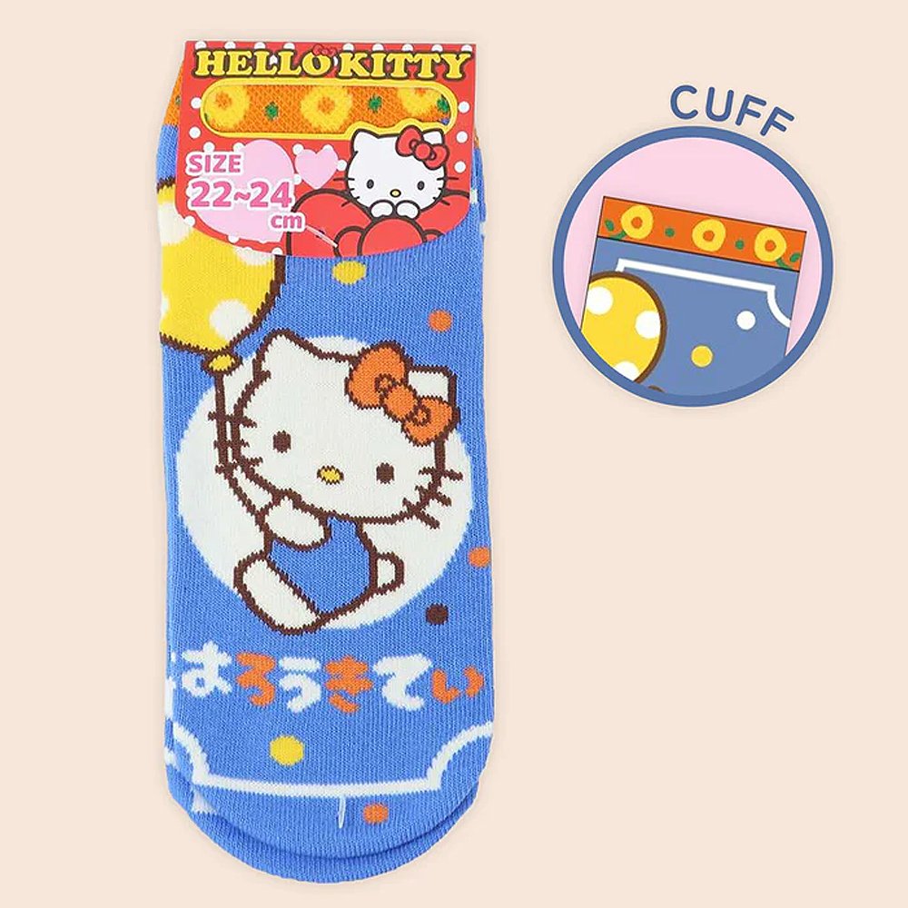 Hello Kitty Low-Cut Socks :Balloon Retro
