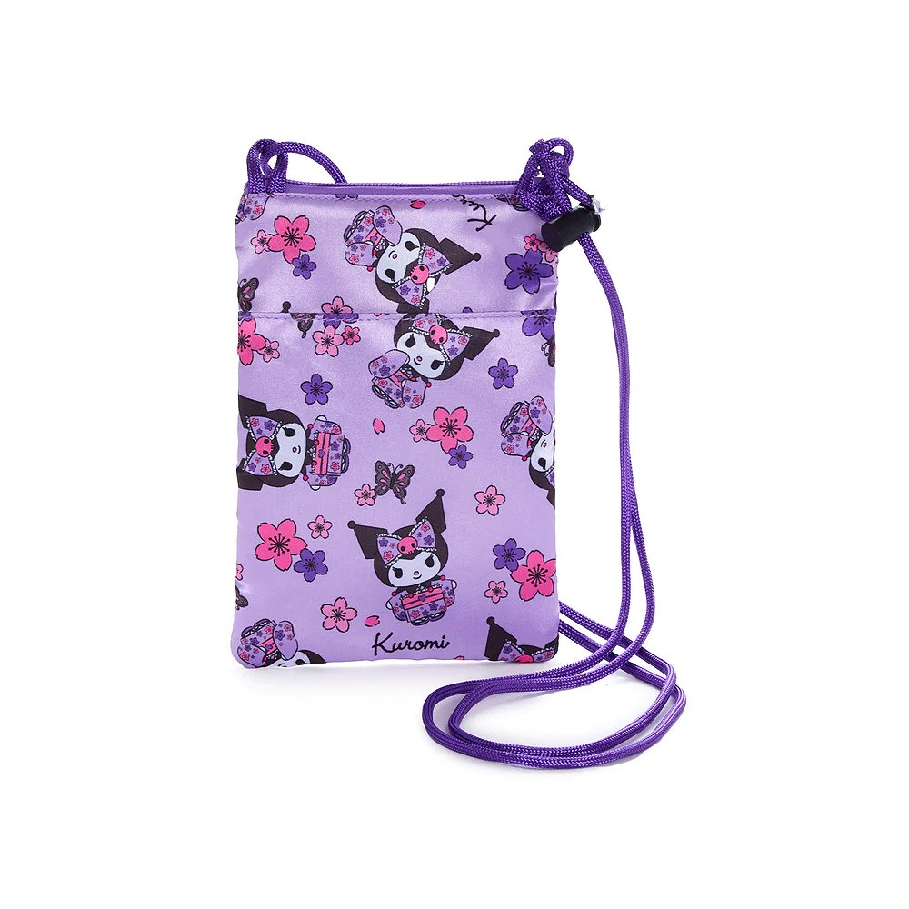 Kuromi Kimono Crossbody Phone Bag