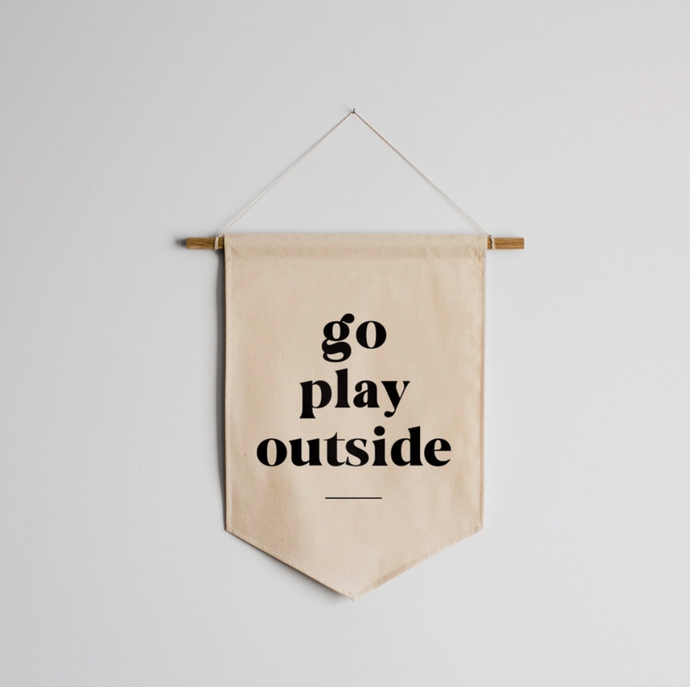 Go Play Outside Banner