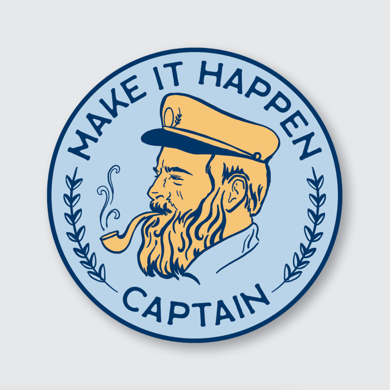 Make It Happen Captain Sticker