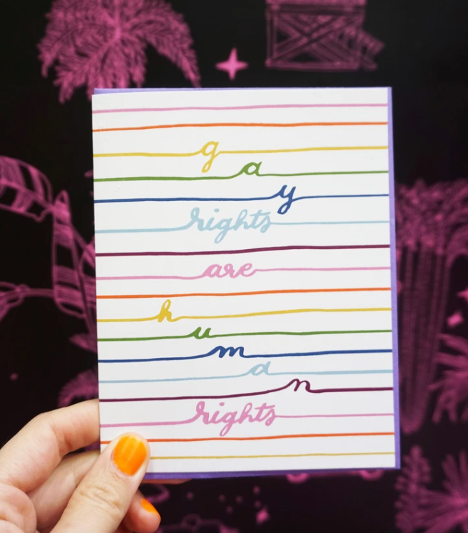 Gay Rights Card - AC8