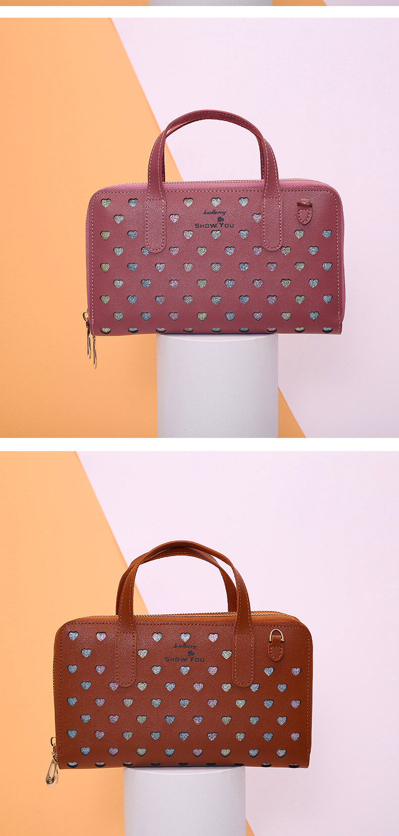 Crossbody Phone Bag purple