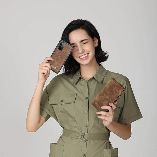 Phone Case Wallet brown