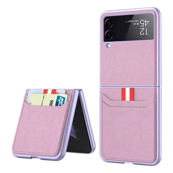 Protective Thin Cover with Card Slots for Samsung Galaxy Zlip 3