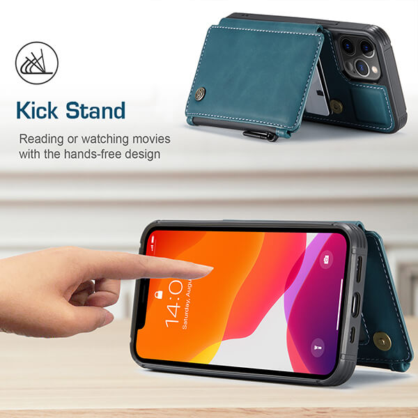 RFID Phone Wallet Case with Multi-Card Slots for Samsung Galaxy