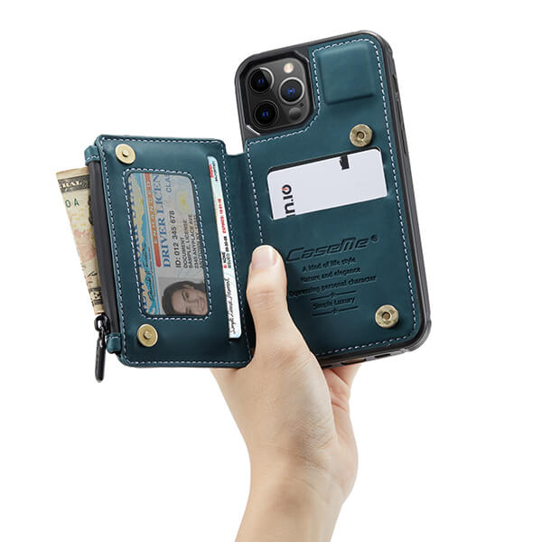 RFID Phone Wallet Case with Multi-Card Slots for Samsung Galaxy