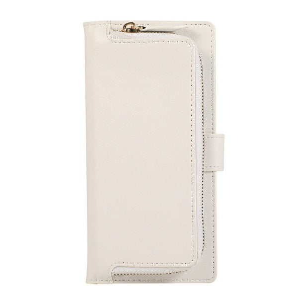 Multi-function Zipper Phone Wallet Case for iPhone