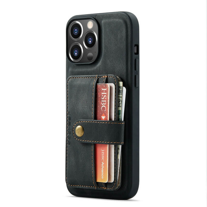 Samsung Galaxy Series RFID Detachable Magnetic Protective Phone Wallet Case with Card Holder