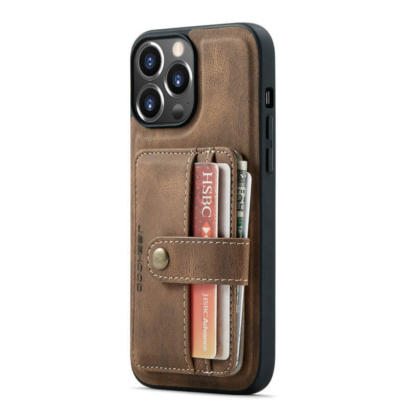 Samsung Galaxy Series RFID Detachable Magnetic Protective Phone Wallet Case with Card Holder