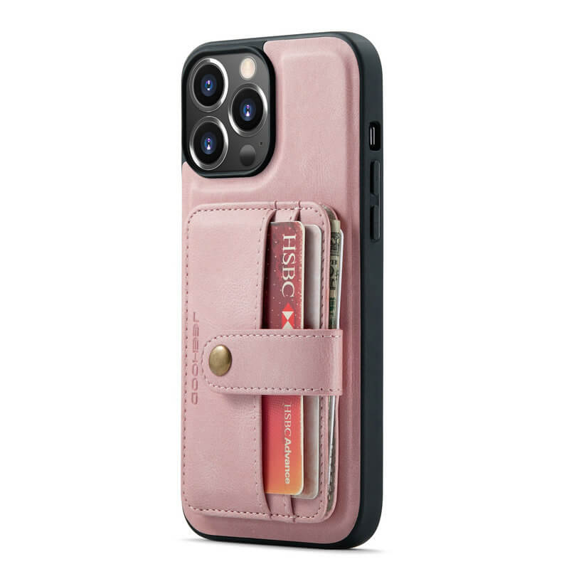 Samsung Galaxy Series RFID Detachable Magnetic Protective Phone Wallet Case with Card Holder