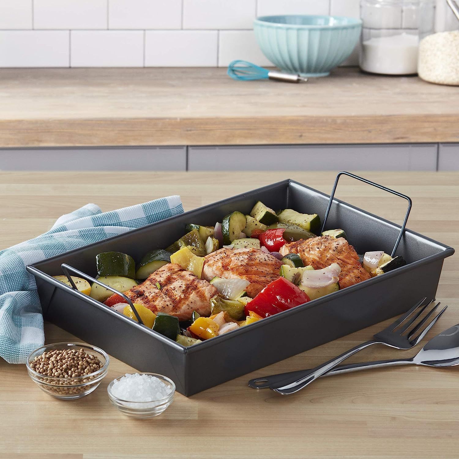 Professional Roast Pan w/ Non-Stick Rack