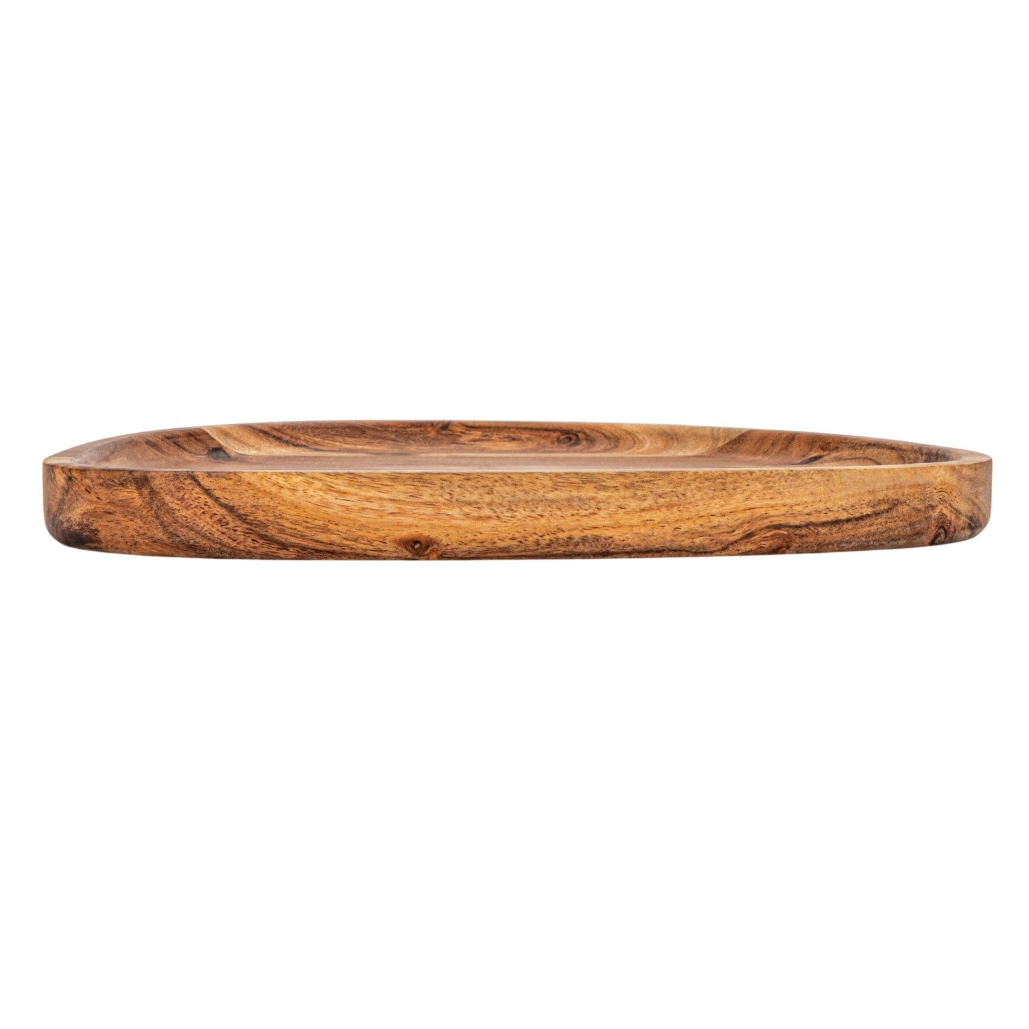 Acacia Wood Organic Shaped Serving Tray