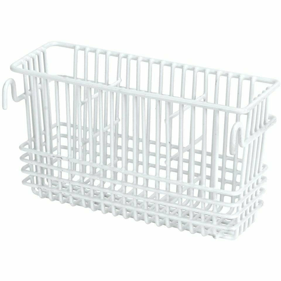 White Cutlery Basket